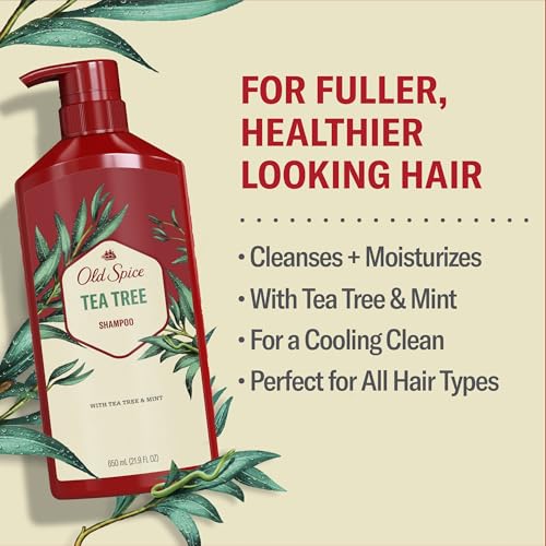 Old Spice 157 Tea Tree Shampoo For Men thumb #2