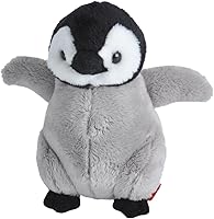 Wild Republic Cuddlekins Penguin Plush Stuffed Animal, 6 Inch Soft Realistic Toy - Gifts for Kids Imaginative Play