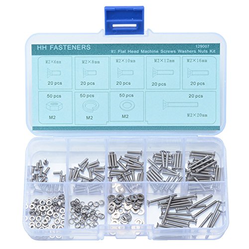 Aexit Viti a testa piatta a croce Phillips in acciaio inossidabile M2,5 x 5mm 304 Dita con rondelle 30 set ID: 950322 Aexit Viti a testa piatta a croce Phillips in acciaio inossidabile M2,5 x 5mm 304 Dita con rondelle 30 set ID: 950322
