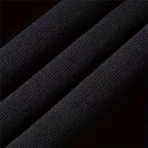 Sweat à capuche cargo homme noir M à quart de zip et poches multiples - 5