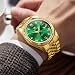 Imagen de OLEVS Reloj para hombre, acero inoxidable, cuarzo