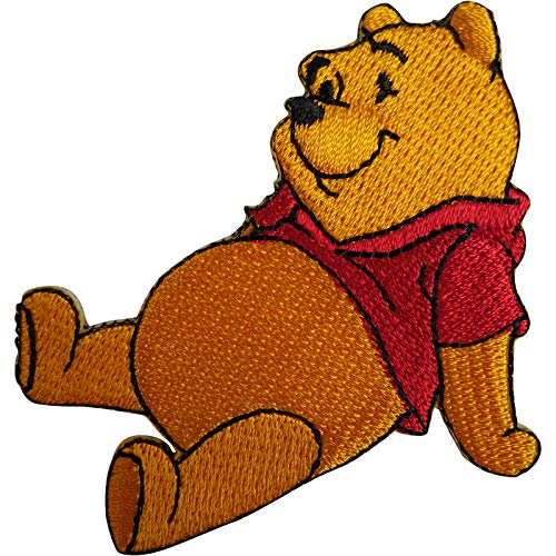 ELLU Winnie The Pooh Patch gesticktes Abzeichen Eisen auf Nähen auf Jeans T-Shirt Tasche