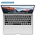 IBENZER Compatible with 2022 2021 2020 MacBook Air 13 inch case M1 A2337 A2179 A1932, Plastic Hard Shell Case for Mac Air 13 Retina Display with Touch ID, Frost Clear, MMA-T13CL