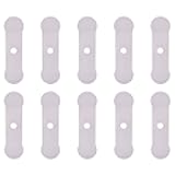 10Pcs Aluminum Air Compressor Valve Plate Replacement Tongue Shape 14x50mm for Compressor Parts Air Compressor Maintenance Kit Universal Replacement Valve Plate