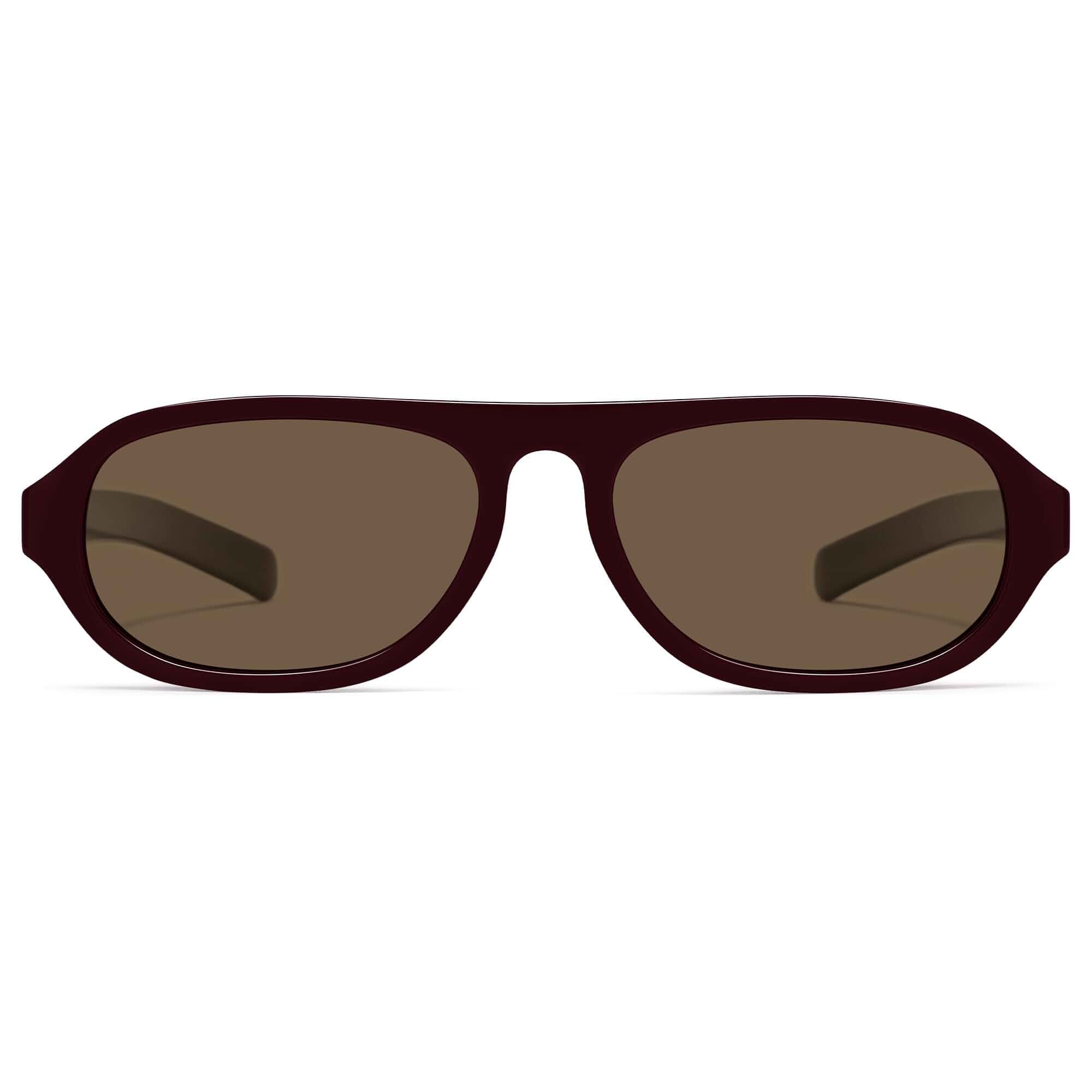 Appassal Retro Rectangle Sunglasses Women Y2K Sunnies AP3813 Polarized Lens, 90s Narrow Trendy 2000s Vintage Fashion Chic Tight Fit Sunglasses