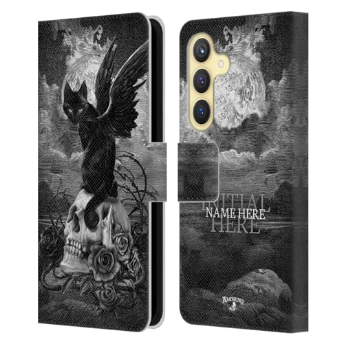 Coque en cuir Paracelsus Samsung S24 Alchemy Gothic : l'élégance personnalisée