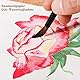 60 Blatt Aquarellpapier A6, Zeichenblock 300g/㎡ Watercolor Paper Aquarell Block für DIY Basteln Gouache Acryl Zeichnen (10.5 x 14.8cm)