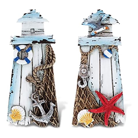 CoTa Global Lighthouse Refrigerator Nautical Beach Magnets Set of 2 Cover