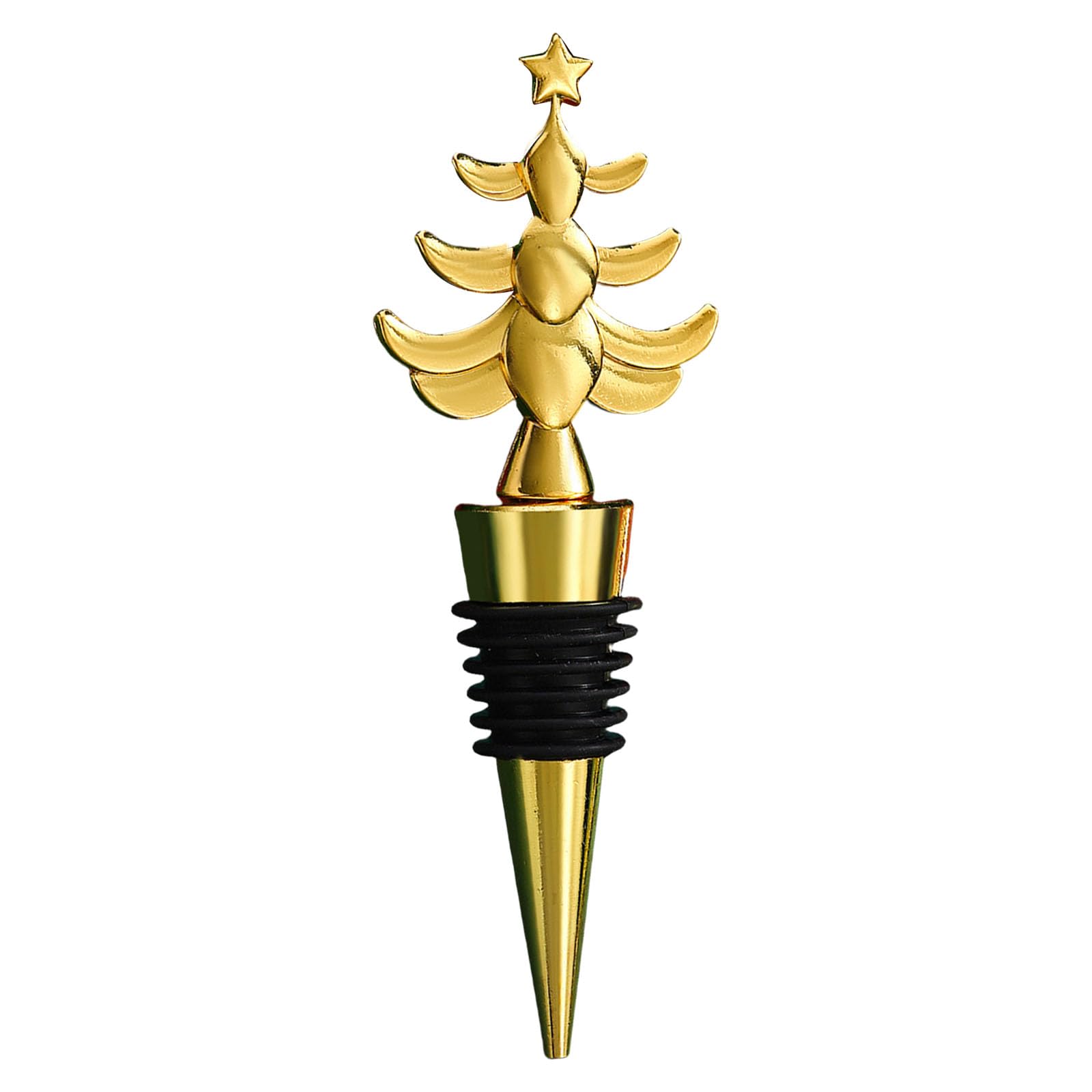 Xjdzineq Zincs Alloy Wine Cork Stopper Decorative Champagnes Bottle Preserver Tool Leak Proof Sealing Gadget for Home Use Wine Preservations Gift