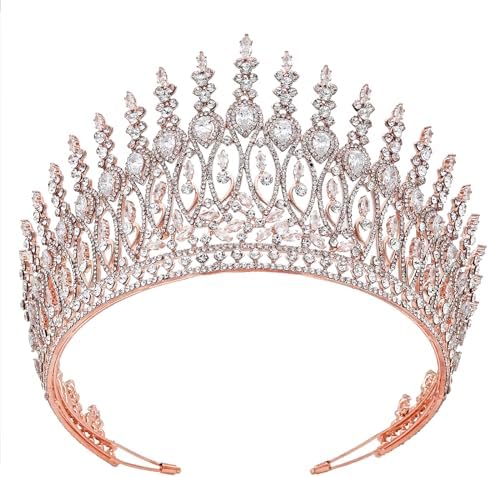 Wedding Hair Accessories Pageant Engagement Prom Tiaras Crowns Zirconia Crystal Diadem Brides Party Headbands Bridal Jewelry