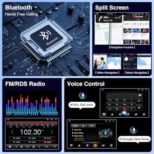 Radio para auto 7" táctil compatible Toyota 2003-2009 miniatura 4
