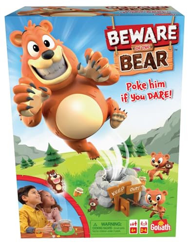 Goliath Beware of The Bear - Poke The Bear and Sneak The Goodies Before He Wakes Up Game by Goliath