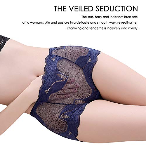 Sexy Underwear for Women Ladies Seamless Brief Womens Lace Panties 5-Pack3