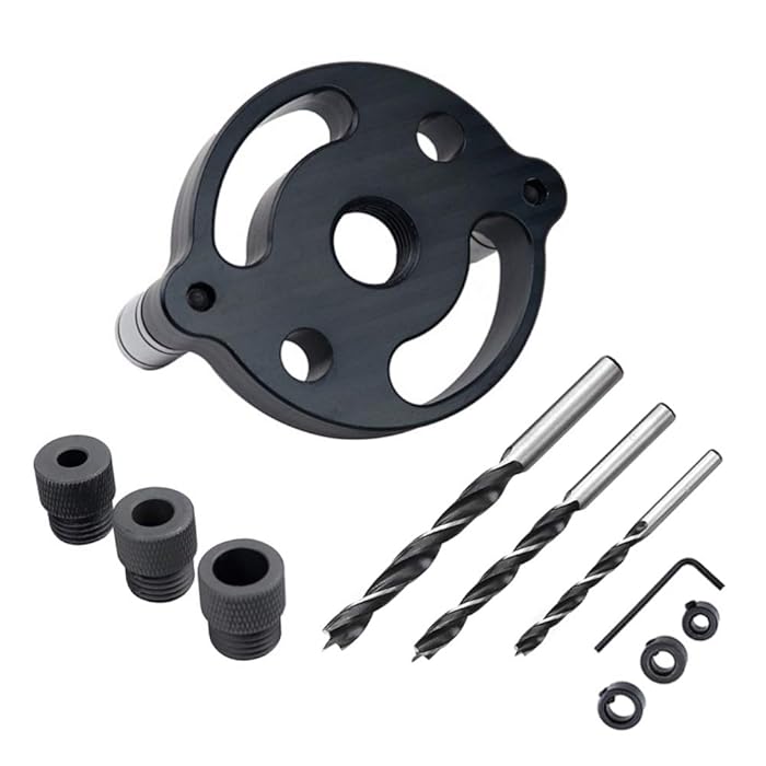 Buy Vertical Pocket Hole Jig 6/8/10mm SelfCentering Dowelling Jigs