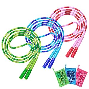 Leeboom Jump Rope, Adjustable Length Tangle-Free S...