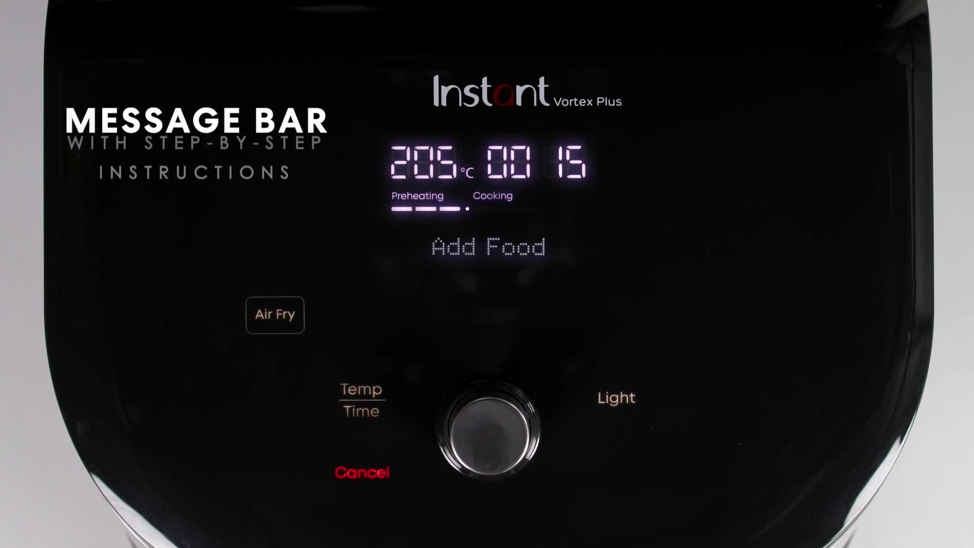 Instant Vortex Plus with ClearCook, Digital Air Fryer, 5.7 Litres
