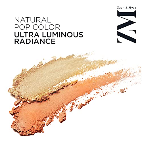 Zm Zayn & Myza Glint & Glam Blush + Highlighter Duo, Glow Glam, 8 G #TOP3