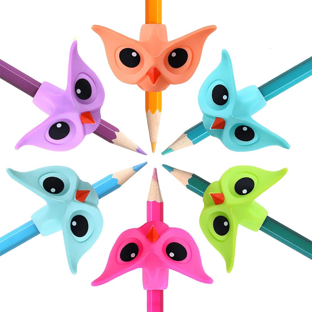 Potlood Grips,Ergonomische Potloden Schrijven Grip voor kinderen, Schrijfbenodigdheden voor Rechtshandigen of voor Linkshandigen,Ondersteund Precies Schrijven,7 Stks Verschillende Kleur Potlood Grips,Ergonomische Potloden Schrijven Grip voor kinderen, Schrijfbenodigdheden voor Rechtshandigen of voor Linkshandigen,Ondersteund Precies Schrijven,7 Stks Verschillende Kleur