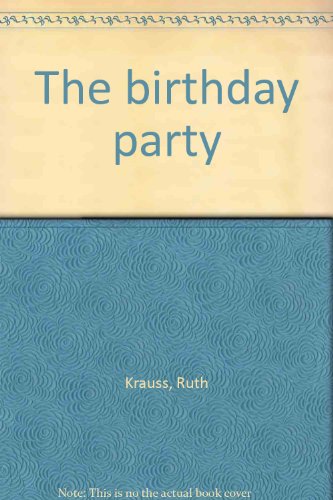 The birthday party B0007DRX32 Book Cover