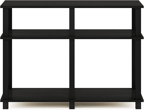 Miniatura 5 de Furinno Romain Turn-N-Tube - Soporte para TV de hasta 40 pulgadas, 40 pulgadas, color expresonegro