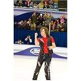 Blades of Glory Will Ferrell as Chazz Michael Michaels in black leather costume 8 x 10 Inch Photo