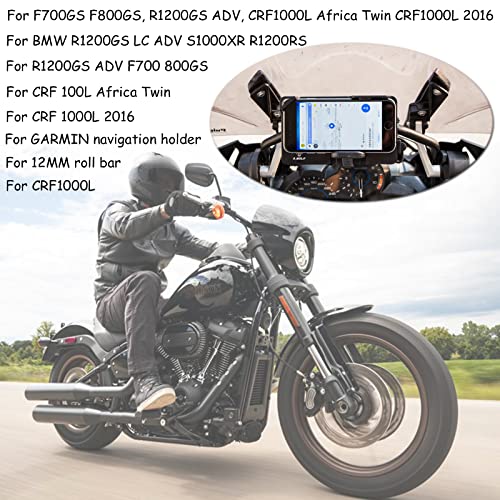Image of Motorcycle Phone Navigation Bracket Phone Holder USB Charging Mount Stand for R1200GS ADV F700 800GS CRF1000L
