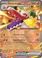 skeledirge pokemon card 097/073}Skeledirge ex SAR