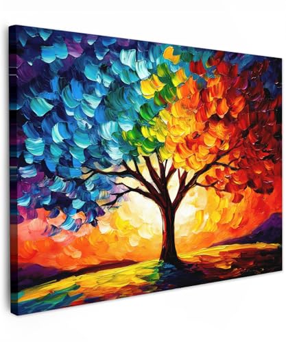 Decoration murale chambre et salon toile imprimée nature 70x50cm