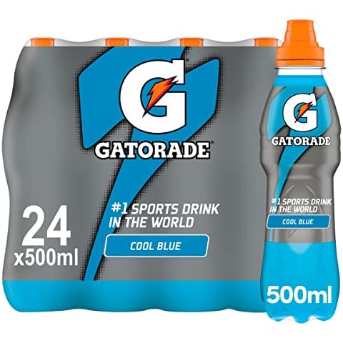 Gatorade Cool Blue Sports Energy Drink, 500ml (pack of 24) Cover
