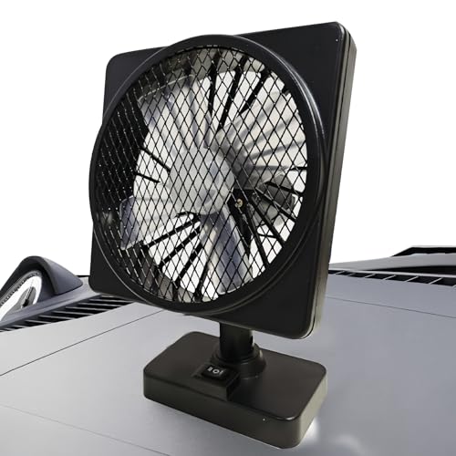 Silencieux alimenté par USB ventilateur de voiture contre la chaleur en route