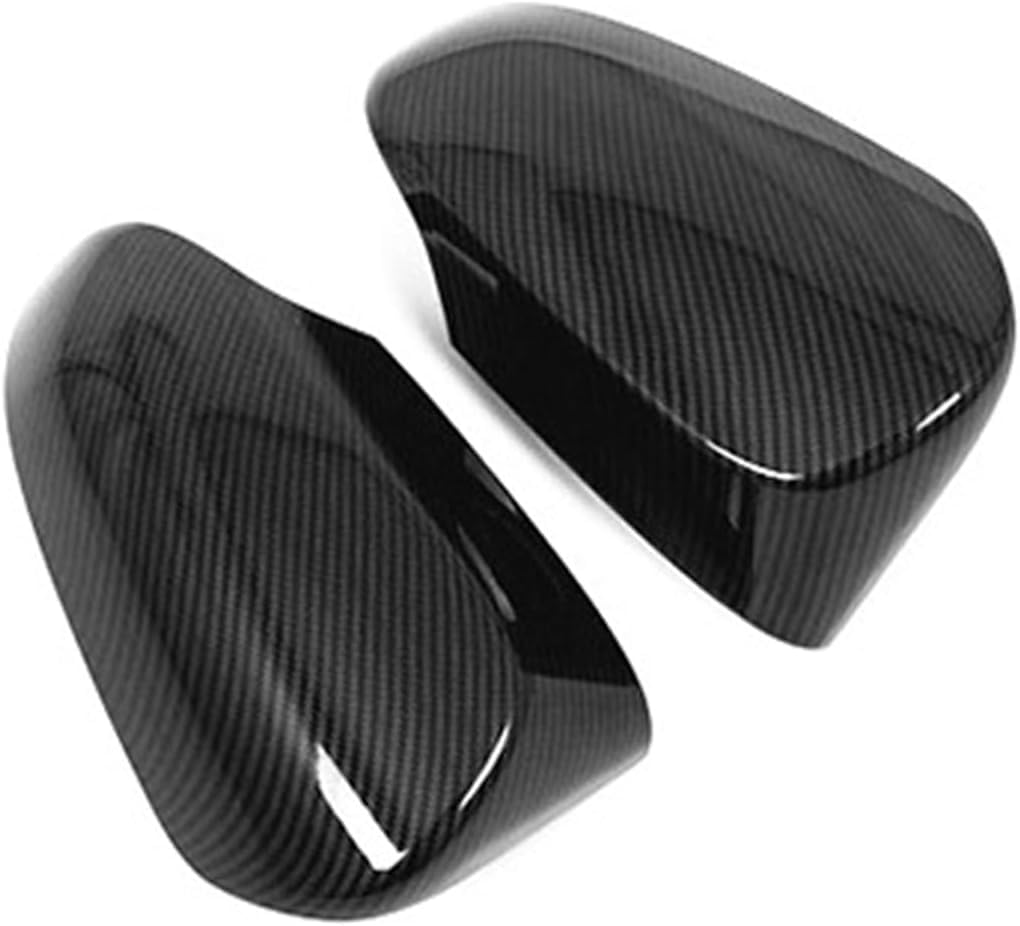 XJPGHA Wing Mirror Covers Caps for Toyota CHR 2017-2021, Sturdy Durable Cover Housing Door Mirror Vehicle Accessory Rearview Side Covers,Carbon Fiber Texture