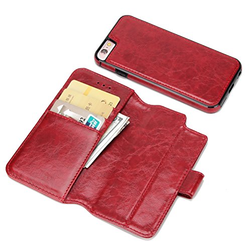 UEEBAI Custodia per iPhone 6 6s, Folio Custodia in...