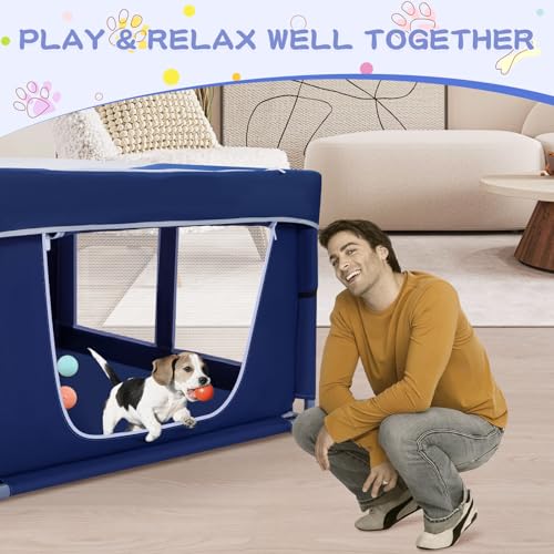 Dog-Playpen-with-Removable-Roof-42--42-inch-Puppy-Playpen-Pet-Play-Pen-for-Dogs-25-Height-for-Small-Dogs-Dog-fence-Indoor-Outdoor-Dog-Play-Yard-with-Zipper-Door - Cucciolini Doodles   Dog-Playpen-with-Removable-Roof-42--42-inch-Puppy-Playpen-Pet-Play-Pen-for-Dogs-25-Height-for-Small-Dogs-Dog-fence-Indoor-Outdoor-Dog-Play-Yard-with-Zipper-Door