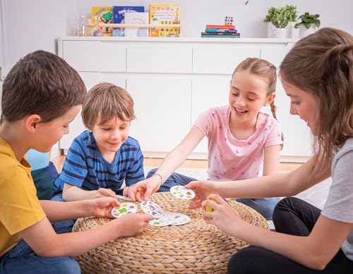 Image of Dobblee, Strategy Match Game,Family Card Game, 2-8 Player Game, for 6 Years and Above, Teen, Multicolor