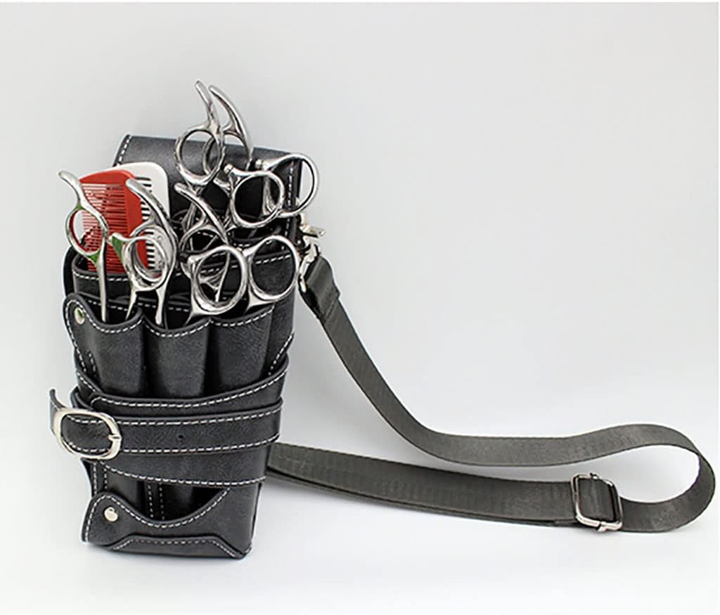 Clips Shears Shear Bags Tool Holder Hairstylists Hairdresser Bag Stylist,Hairdressing Holster Pouch Scissors B