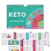Keto Cheat Sheet Magnets - Easy Reference for 192 Keto Snacks and Foods! Correct Ketogenic Measurements for your Keto Cookbook - Easy Keto Diet Fridge Guide PLUS Extra List of 500 Foods