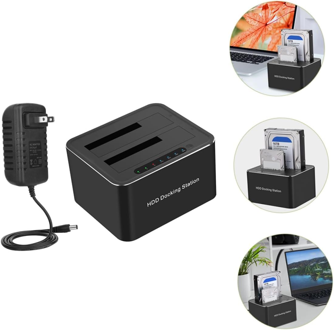 Tofficu to USB Ssd Dock Reader for Drives No Driver Needed Clone Function External Hard Drive Base Station