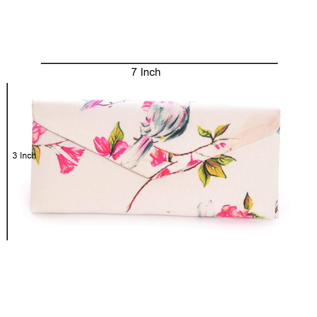 AZZRA Spectacles/Sunglasses Case Cover for Girl's (Size: Height: 3 Inch x Width: 7 Inch x Length: 3 Inch) - Image 2 thumbnail