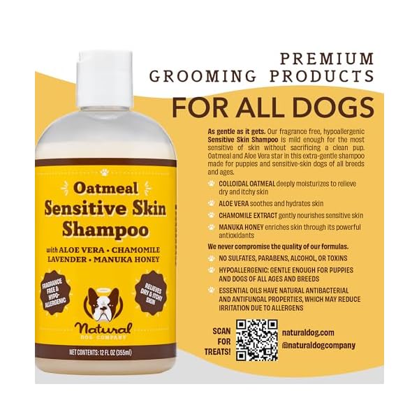 Natural Dog Company Sensitive Skin Shampoo – Bild 6