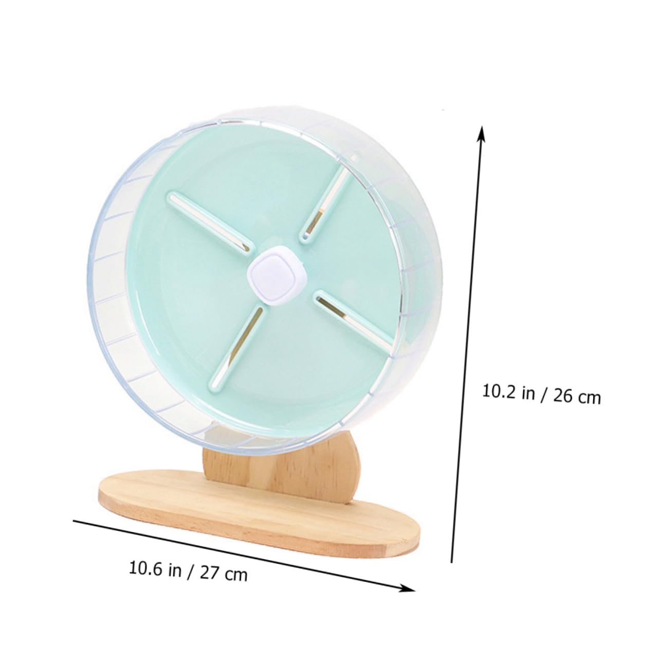 SUPVOX Roue Silencieuse Hamster Roue De Hérisson Exercice Stable pour Animaux De Compagnie