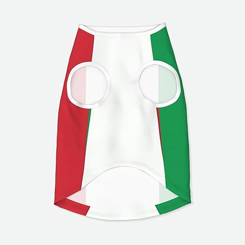 Miniatura 7 de Chaqueta clásica de ansiedad para perros, ropa cómoda para mascotas para gatos y perros, abrigo de bandera de Italia para perros pequeños, medianos