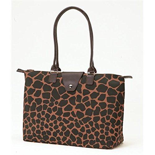 Fold-Up Tote Bag with Long Handle Hand Bag