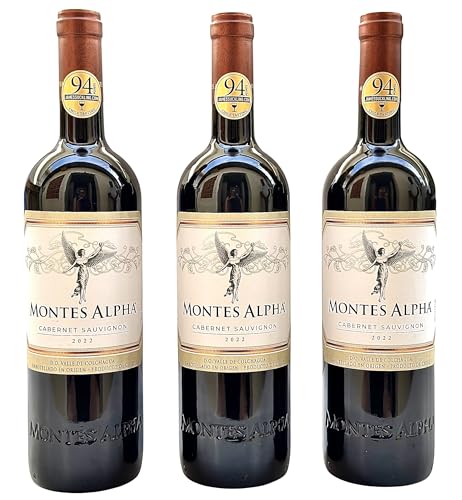 Vinho Montes Alpha Cabernet Sauvignon | Kit Com 3 Garrafas | Oferta