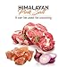 Himalayan Glow 100% Authentic Himalayan Pink Salt Chunks, 10 LBS, Animal Feed Salt Block, Plastic Bag of Salt Chunks for Deer, Hoarse & Animals, Pack of 1