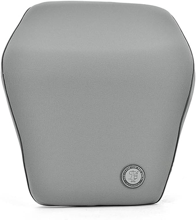 GiGi (G-1602 Memory Foam Car Neck Pillow Car Headrest, Head Pillow, Rest Pillow, Protect Neck (Grey)
