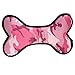 Zanies Toughstructable Bone Dog Toys, Pink Camo, Large 11.75