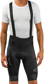 Bretelle De Ciclismo Masculino Forro Invert Gel Free Force Training Preto Bermuda