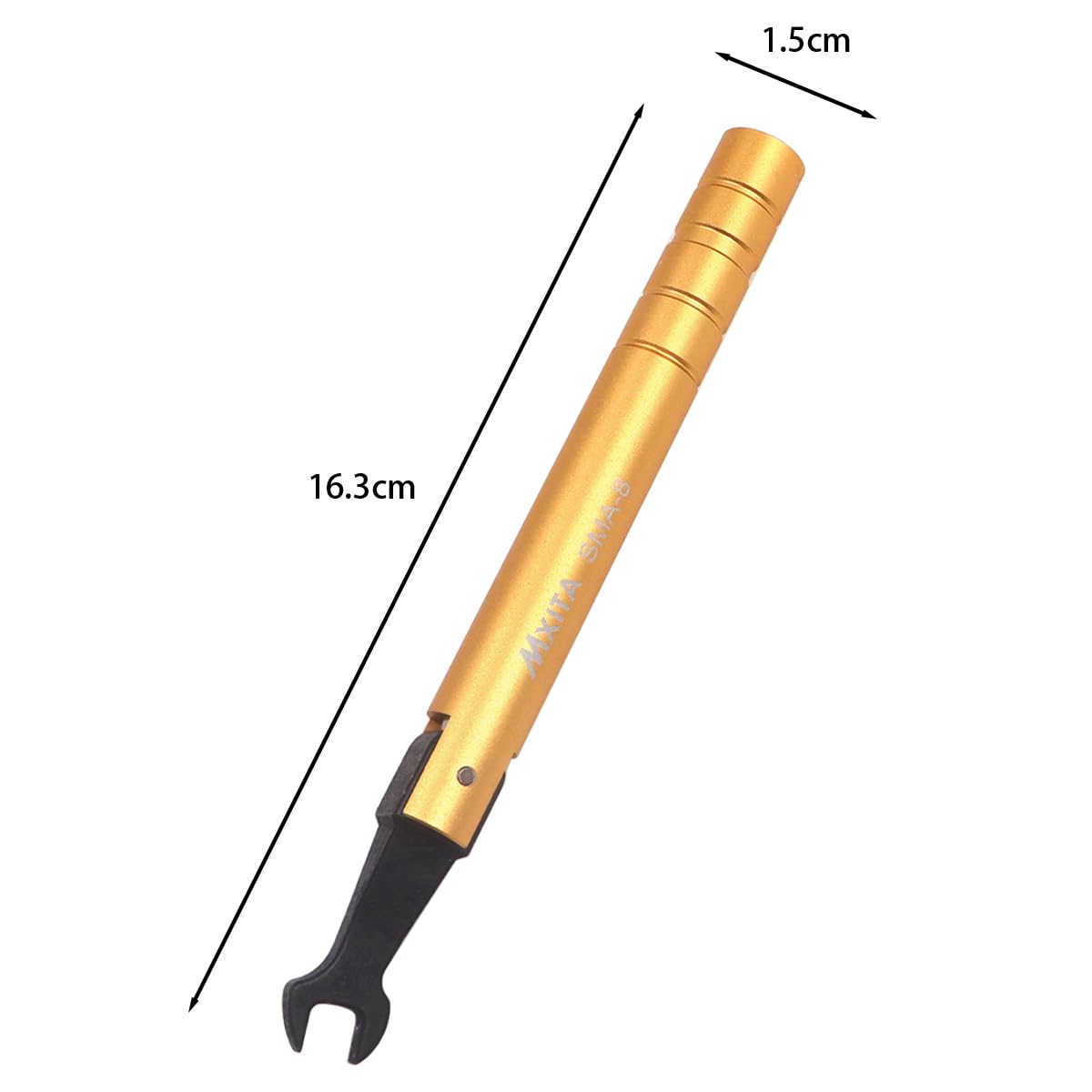 Clé dynamométrique pour clé coaxiale SMA de Haute précision de 8 mm, clé courbée à 90 degrés