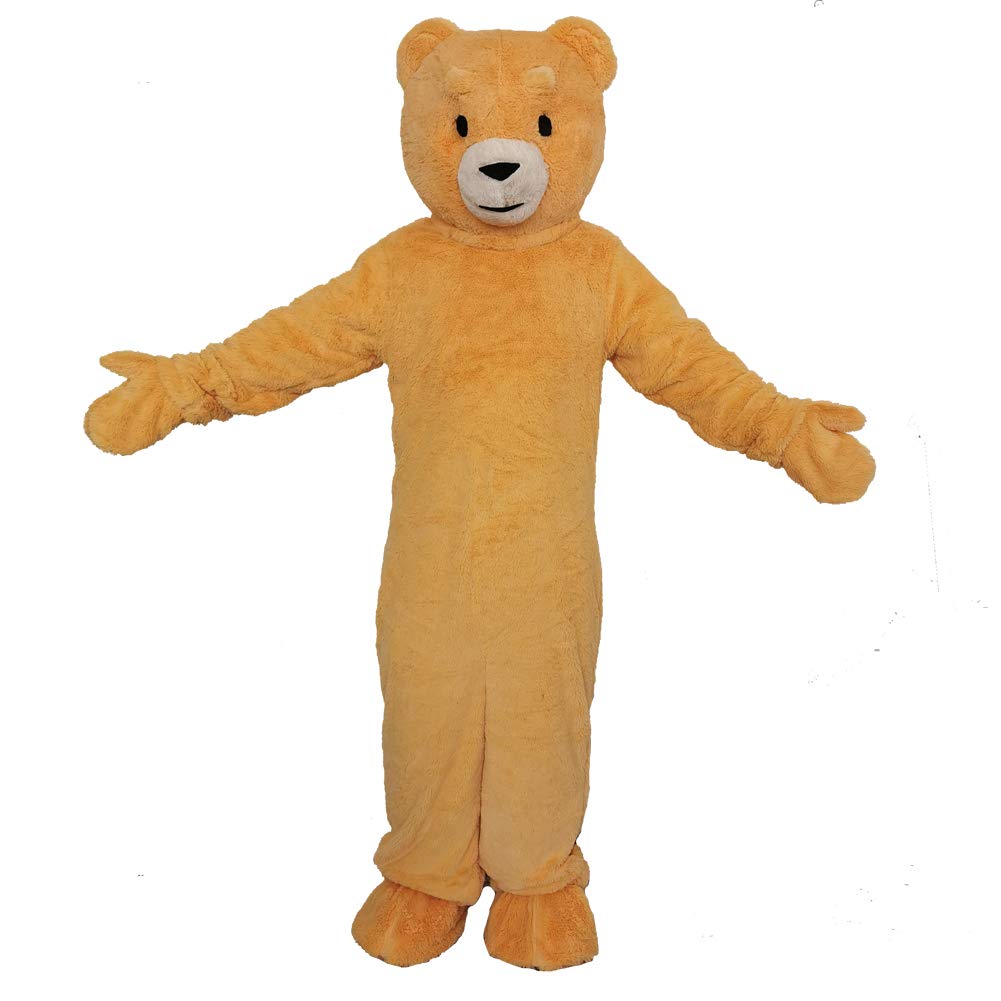 Halloween Teddy Bear Mascot Disfraces Adulto Cartoon Disfraces