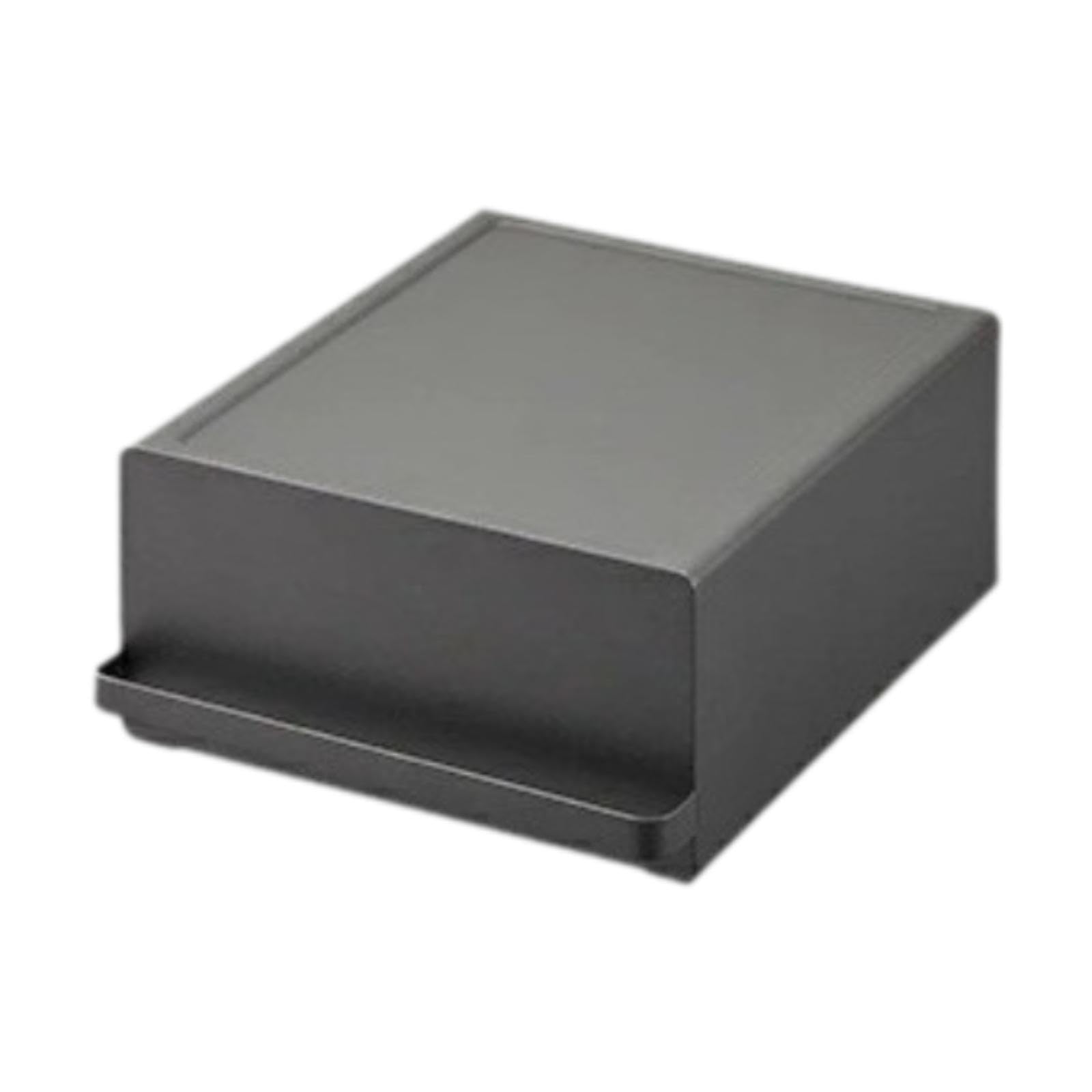 Caja para Guardar Cápsulas de Café, Elegante Soporte para Cafetera, Negro, Individual